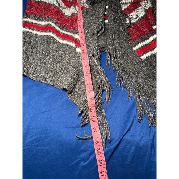 St Johns Bay fringe aztec‎ cardigan womens XXL southwestern cowgirlcore country - Picture 7 of 7
